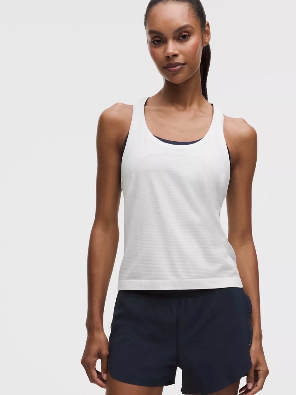 Lululemon Women's Swiftly Tech Tank Top Racerback, Size 8 Off-White
